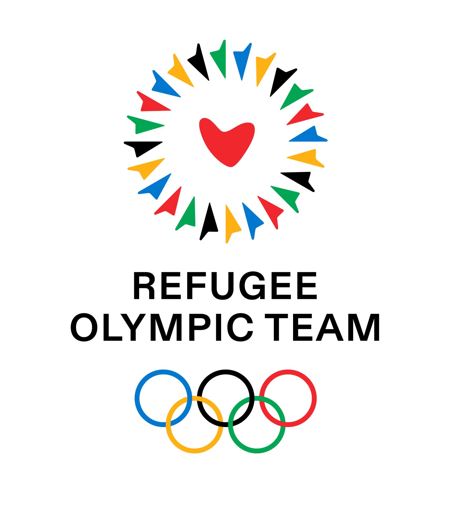 Refugee olympic team logo